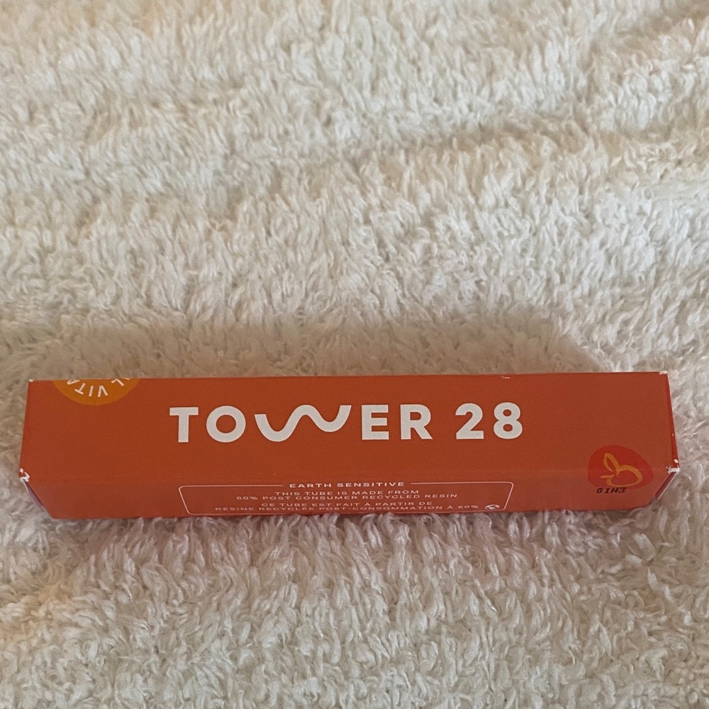 Tower 28 Bold Orange Lip Balm